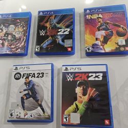 Ps5 And Ps4 Bundñe Games