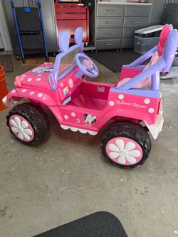 Minnie Mouse Jeep Power Wheels