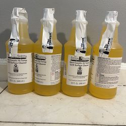 4 Bottles Stera Sheen Grill Cleaner