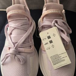 Adidas U Path Run J Girls G28112 Lavender Running Sneaker Shoes