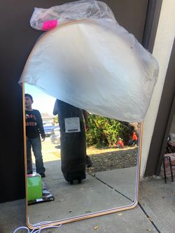 Mirror with LED