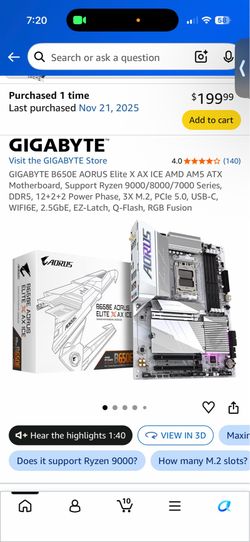 Am5 pc parts