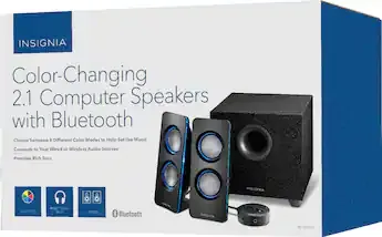 Insignia 2.1 Bluetooth Lighted Speaker System