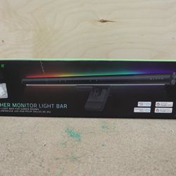 Razer Aether RGB Monitor Light Bar with Dual Lighting