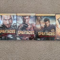 Spartacus Blood And Sands. Entire Series Plus The Follow Up Movie