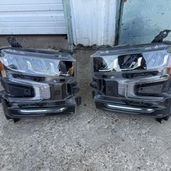 2019-2021 Chevy Silverado 1500 High Country Headlights 