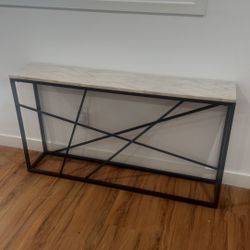 MARBLE CONSOLE TABLE 