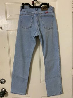 Wrangler light blue jeans