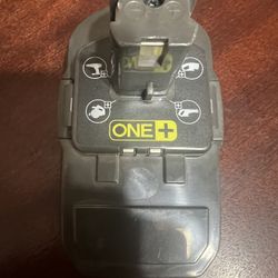 Authentic RYOBI Battery ONE+ Plus Li-ion P103 18V Tested Works