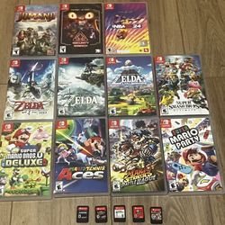 Switch Game/SD card/joycons (See Description)