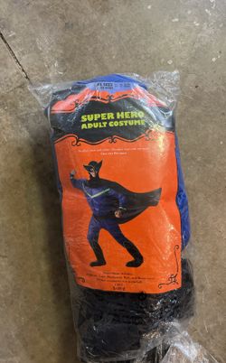 Super Hero Adult Costume $20