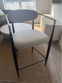 Arhaus Style Counter Stools (set of 4)