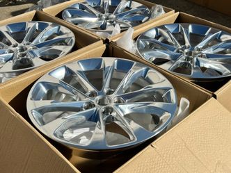 4x SET Cadillac CT6 2018 2019 2020 4866 96333 OEM wheels rims 20" x 8.5 84054713