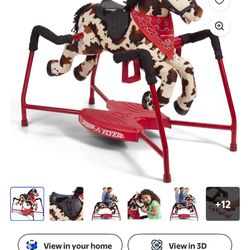 Interactive Spring Riding Horse Radio Flyer