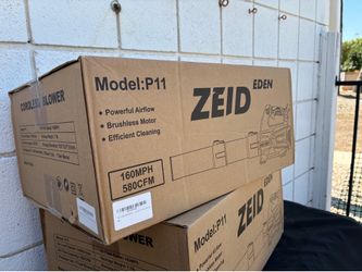 ZEID EDEN Model P11 handheld leaf blower (TOOL ONLY) compatible with 18-21V MAKITA BATTERY not included