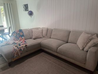 Living Spaces Sectional Couch