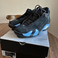 Jordan University Blue 14s Size 11.5