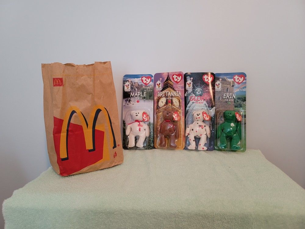 Beanie Babies Collectibles McDonald's Mini Bears