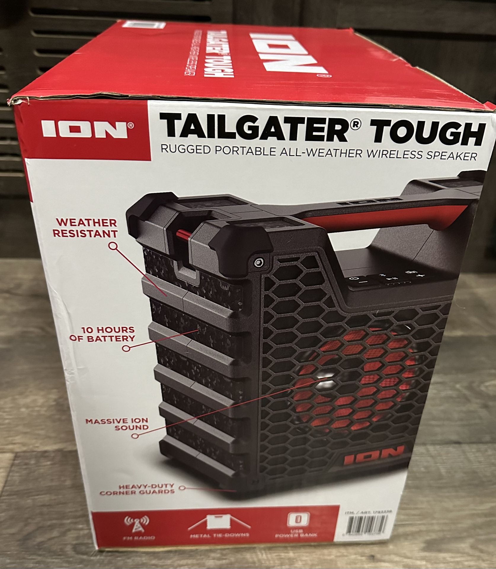 BRAND NEW ION TAILGATER TOUCH SPEAKER