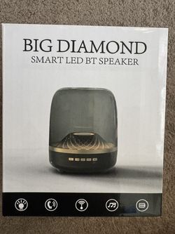Big Diamond Smart LED Bluetooth Speaker (New)
