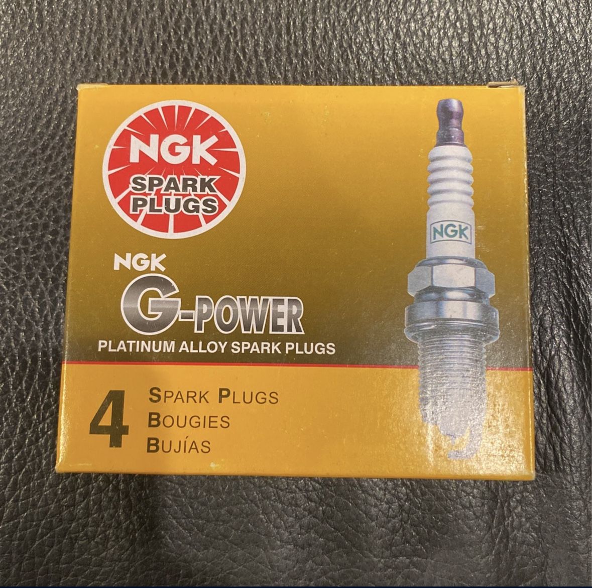 NGK G-Power Gold Pack 7090 Spark Plug (4 Spark Plugs)