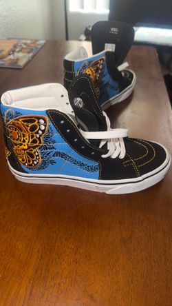 Butterfly Vans Size 4y