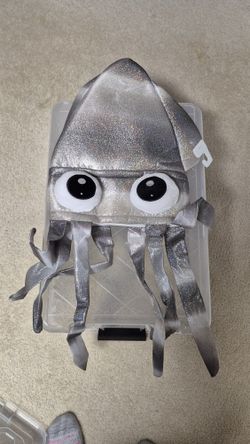 Halloween squid hat