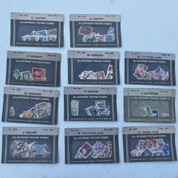 collection of vintage "Honor-Bilt" brand stamp packets (11)