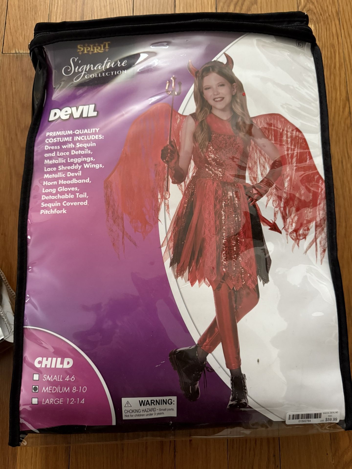 spirit halloween devil costume