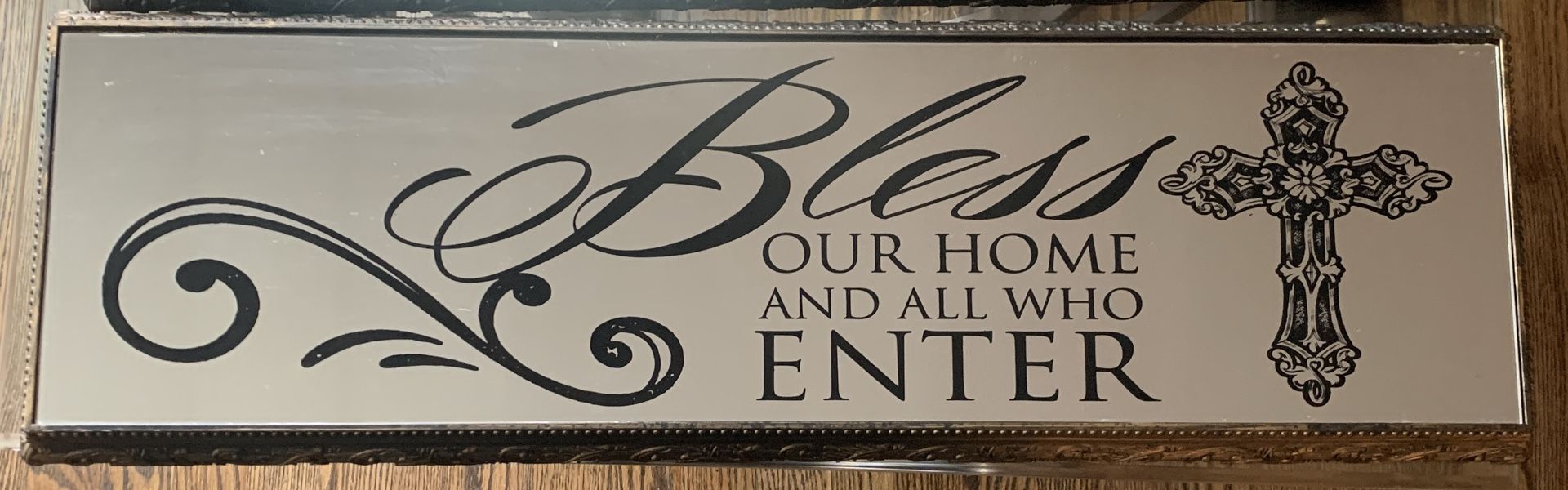 Decorative Mirror Wall Plaque