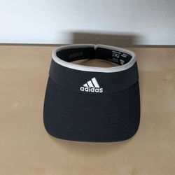 Adidas Aeroready Match Visor Golf Tennis Athletic Sports Hat Adult Womens Black 