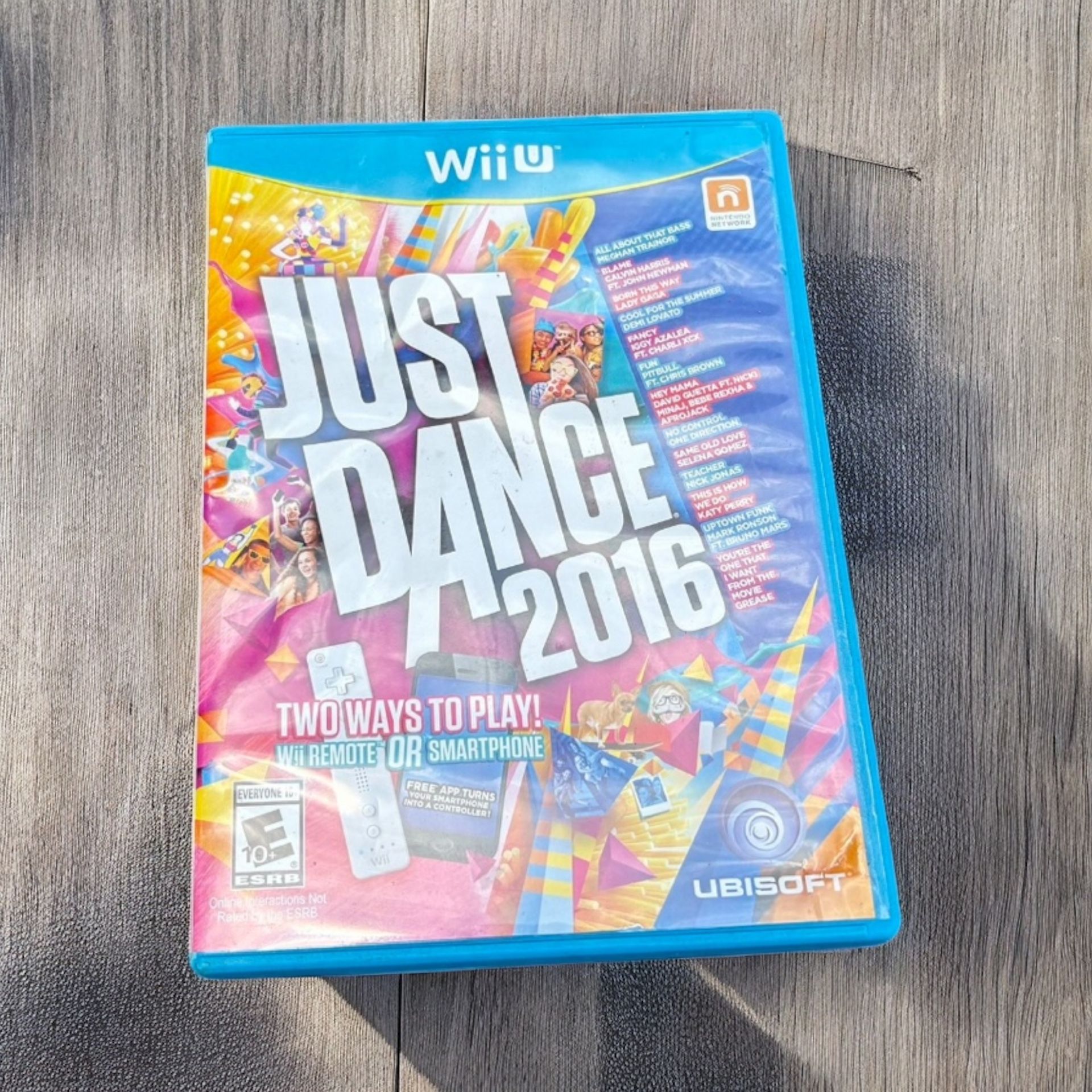 $2 for (1) Wii U Just Dance 2016 Video Game