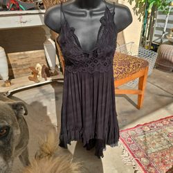 Super Cute Frilly Little Black Dress