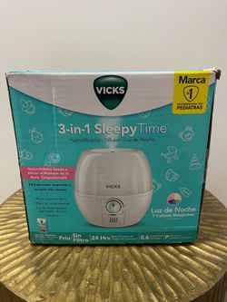 Vicks 3-in-1 Sleepy Time Ultrasonic Humidifier & Diffuser