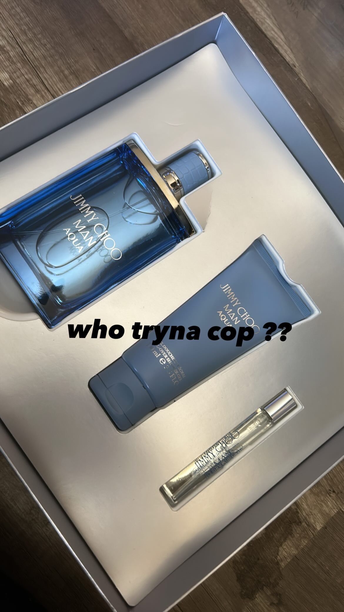 Jimmy choo gift set