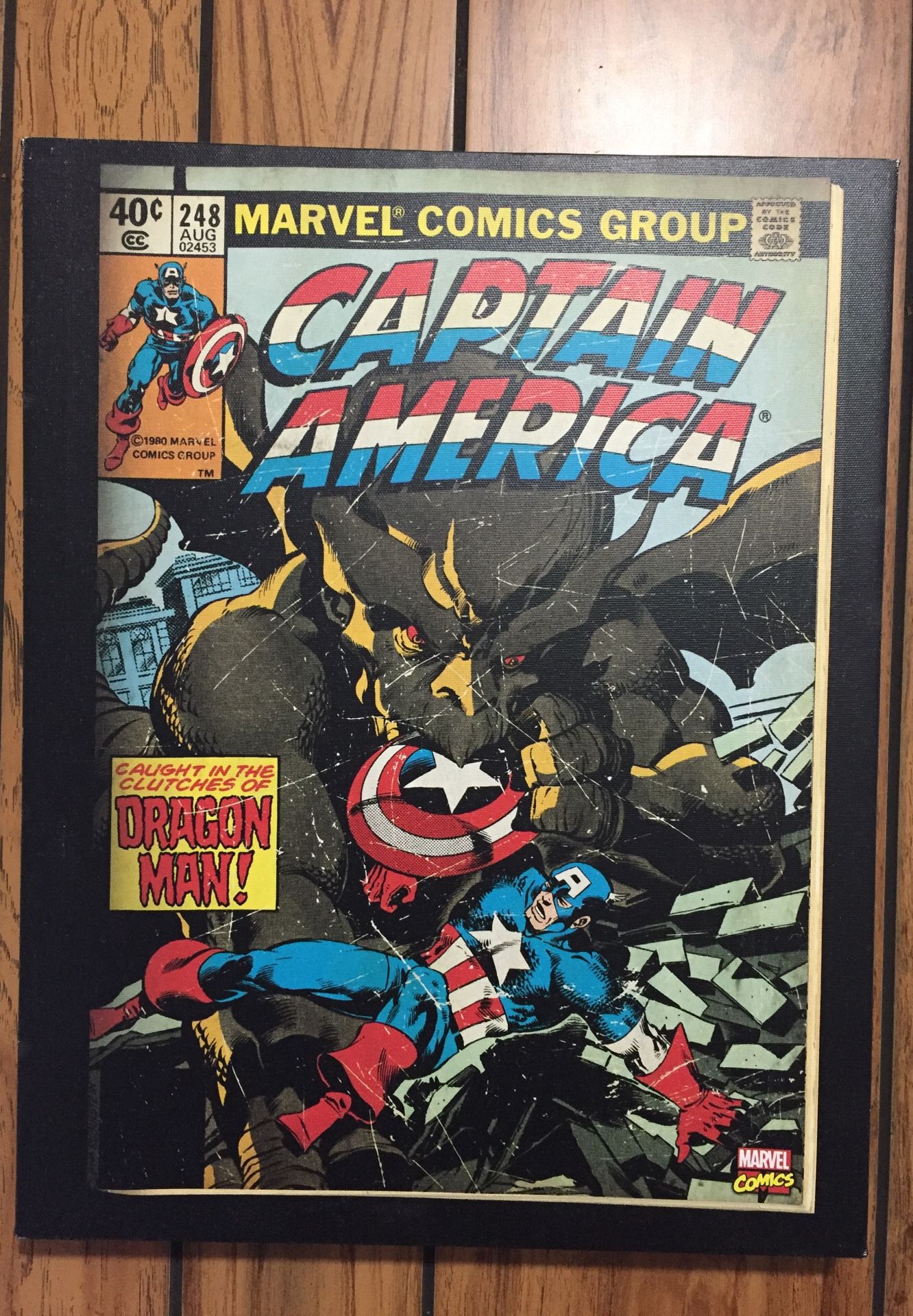 Captain America marvel canvas