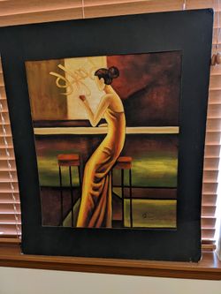 Beautiful Handmade Artwork Of Lady