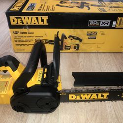 DEWALT 20V MAX 12in. Brushless Cordless Battery Powered Chainsaw (Tool Only) $120 