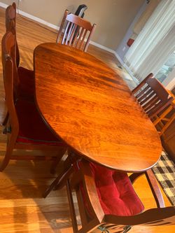 Solid Wood Dining Set (Table + 5 Chairs) $650 OBO