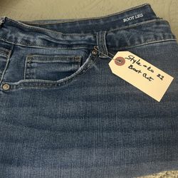 Women’s Plus Size Jeans 5 Pair