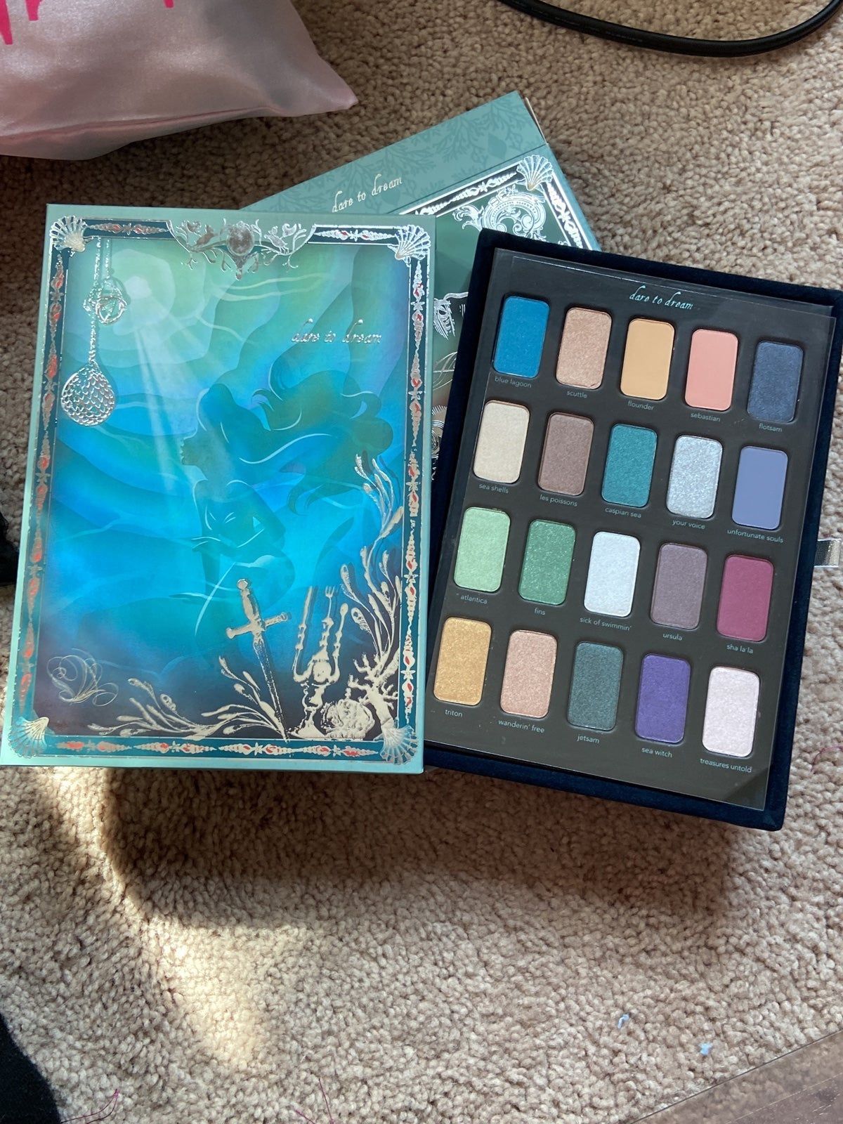 Sephora Disney Ariel Storybook Eye Shadow Makeup