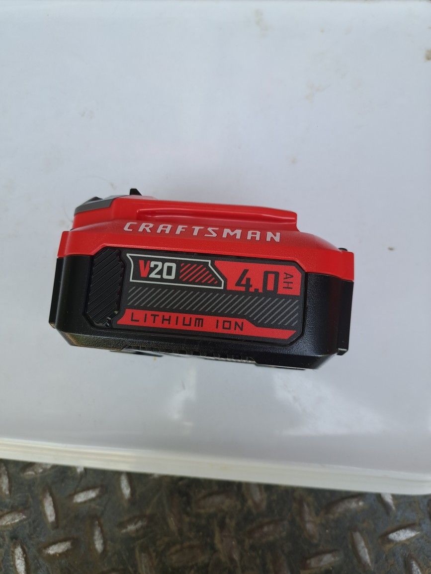 Craftsman Battery New