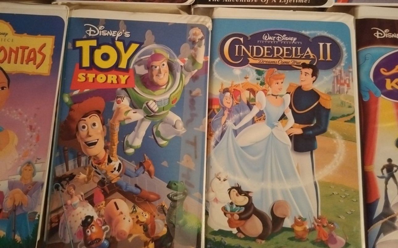 Disney VHS Lot Of Many In Original Plastic Boxes