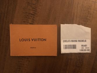 Louis Vuitton Girolata Mahina Drawstring Bag M54401 Magnolia 2018