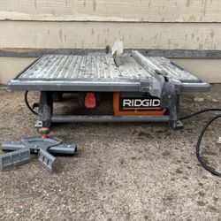 Ridgid Tile Saw
