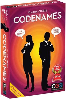 New Codenames Board Game