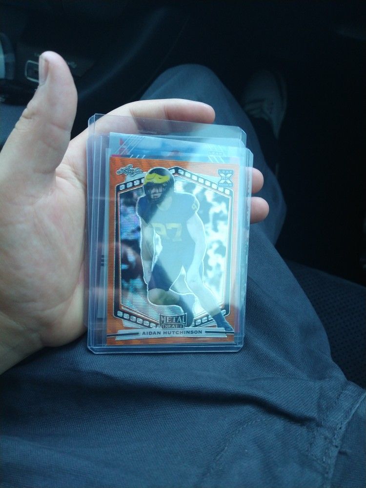 Cards For Sale Perrion Winfrey Auto Bubba Bolden Auto And Aidan Huchinson