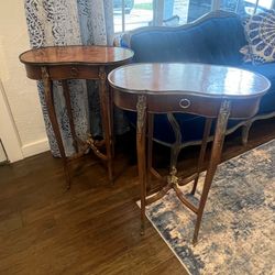 Pair French Accent Tables