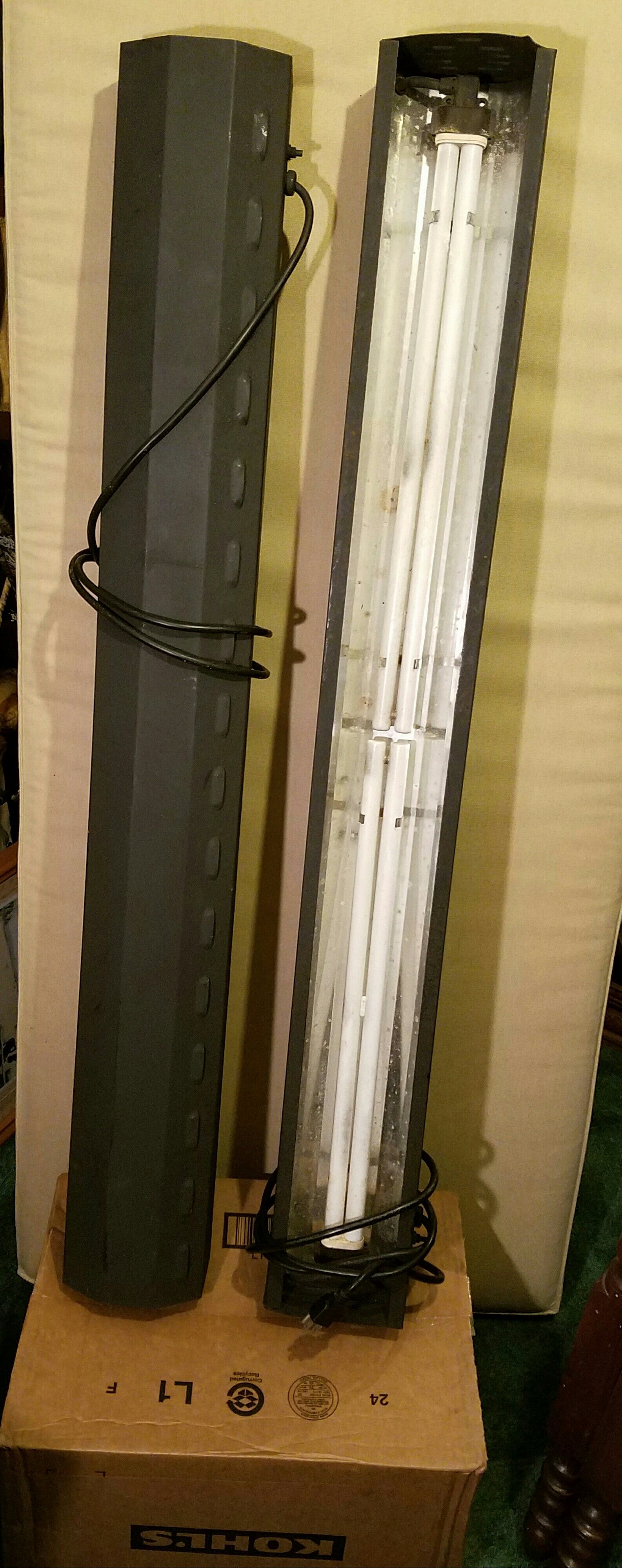 2 - 48" smart lites for a fish tank