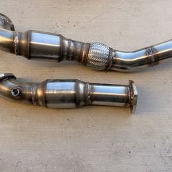 primary and secondary down pipes for 2022+ Acura mdx
